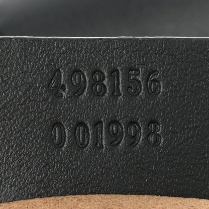 Gucci GG Supreme Monogram Small Padlock Tote Black 7 of 10