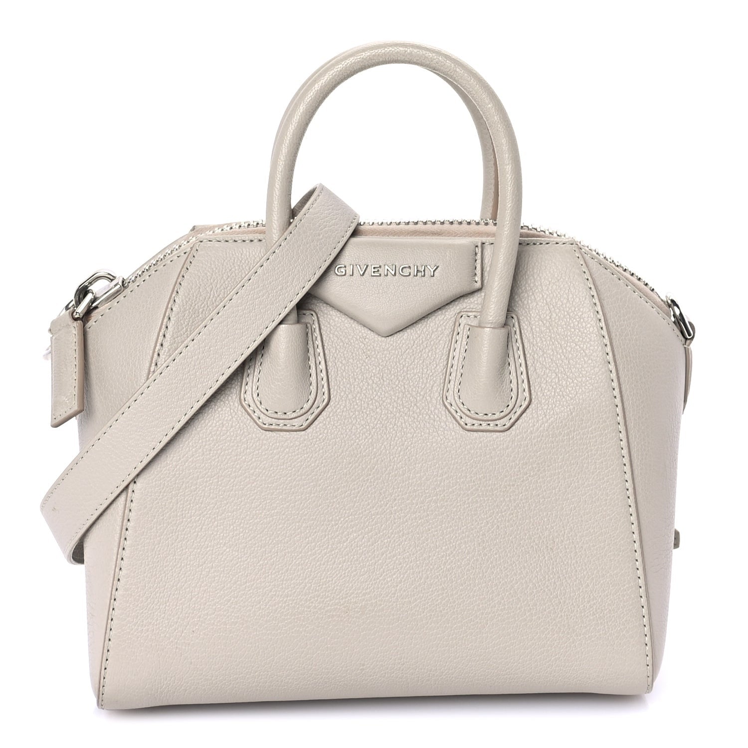 Givenchy Sugar Goatskin Mini Antigona Natural 1 of 7