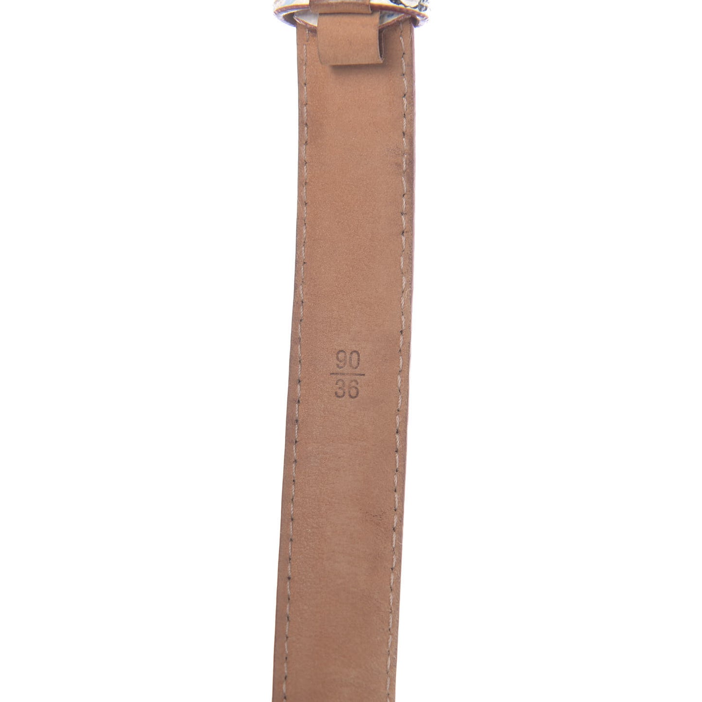 Monogram Multicolor Belt 90 36 White