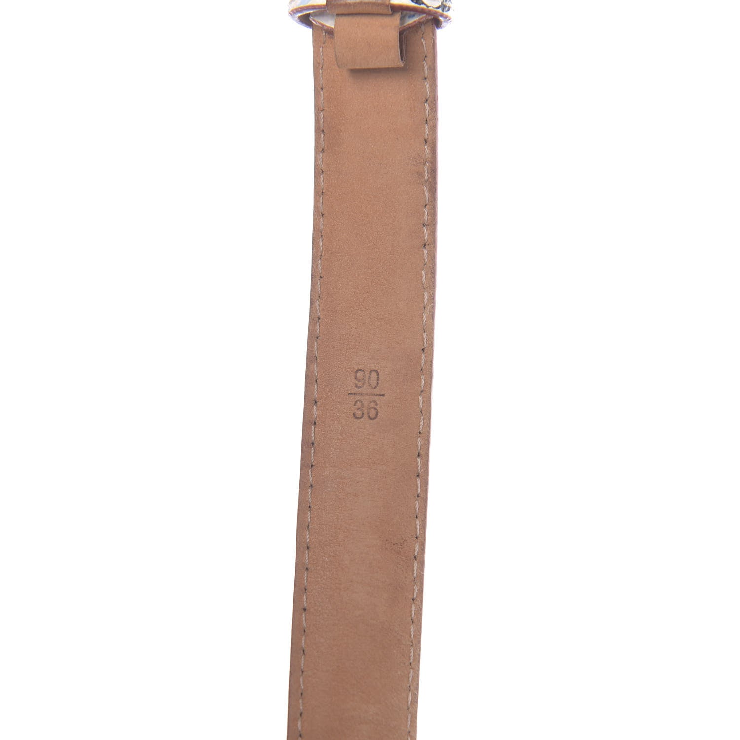 Louis Vuitton Monogram Multicolor Belt 90 36 White 3 of 7