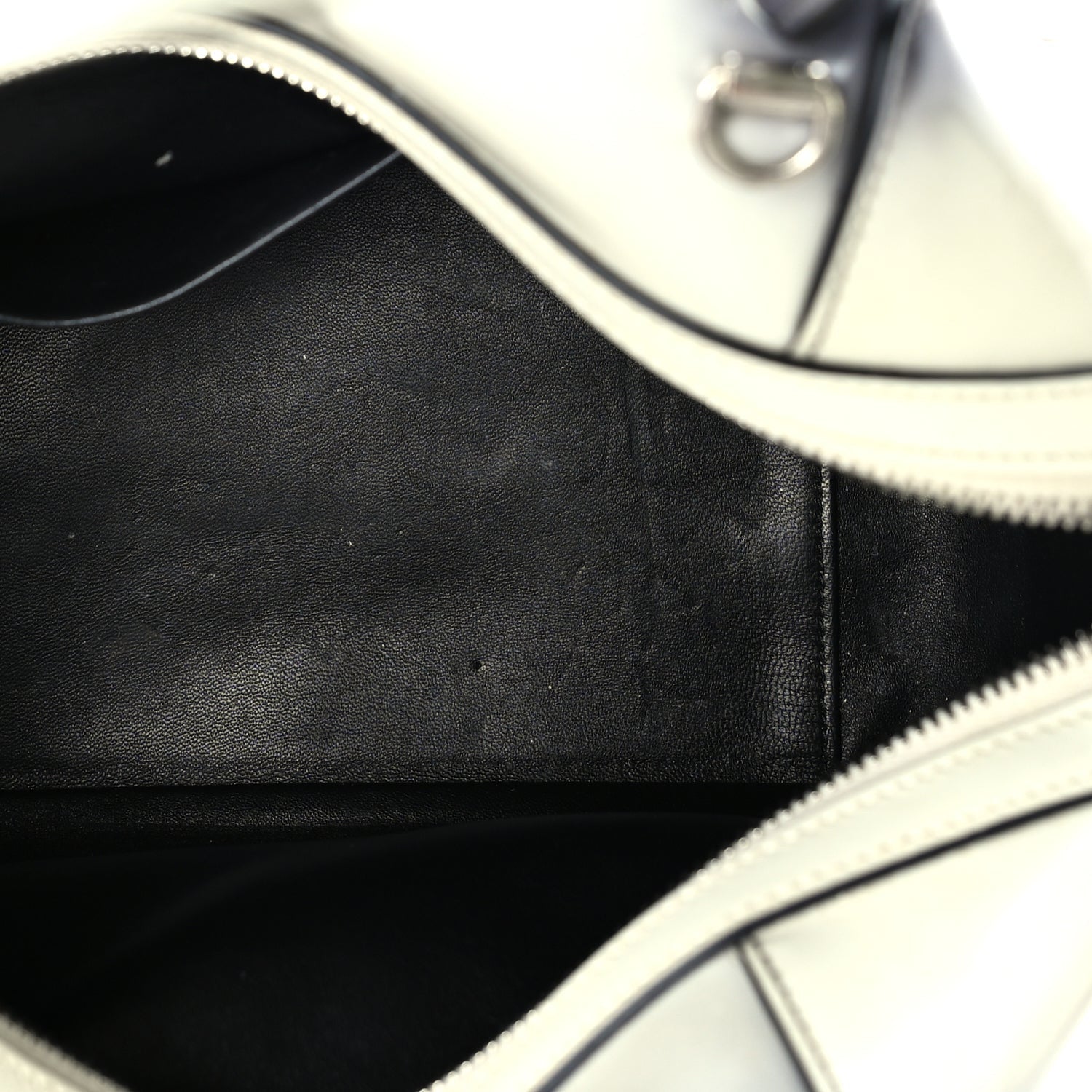 Prada Spazzolato Small Supernova Handbag White Sfumato 4 of 8