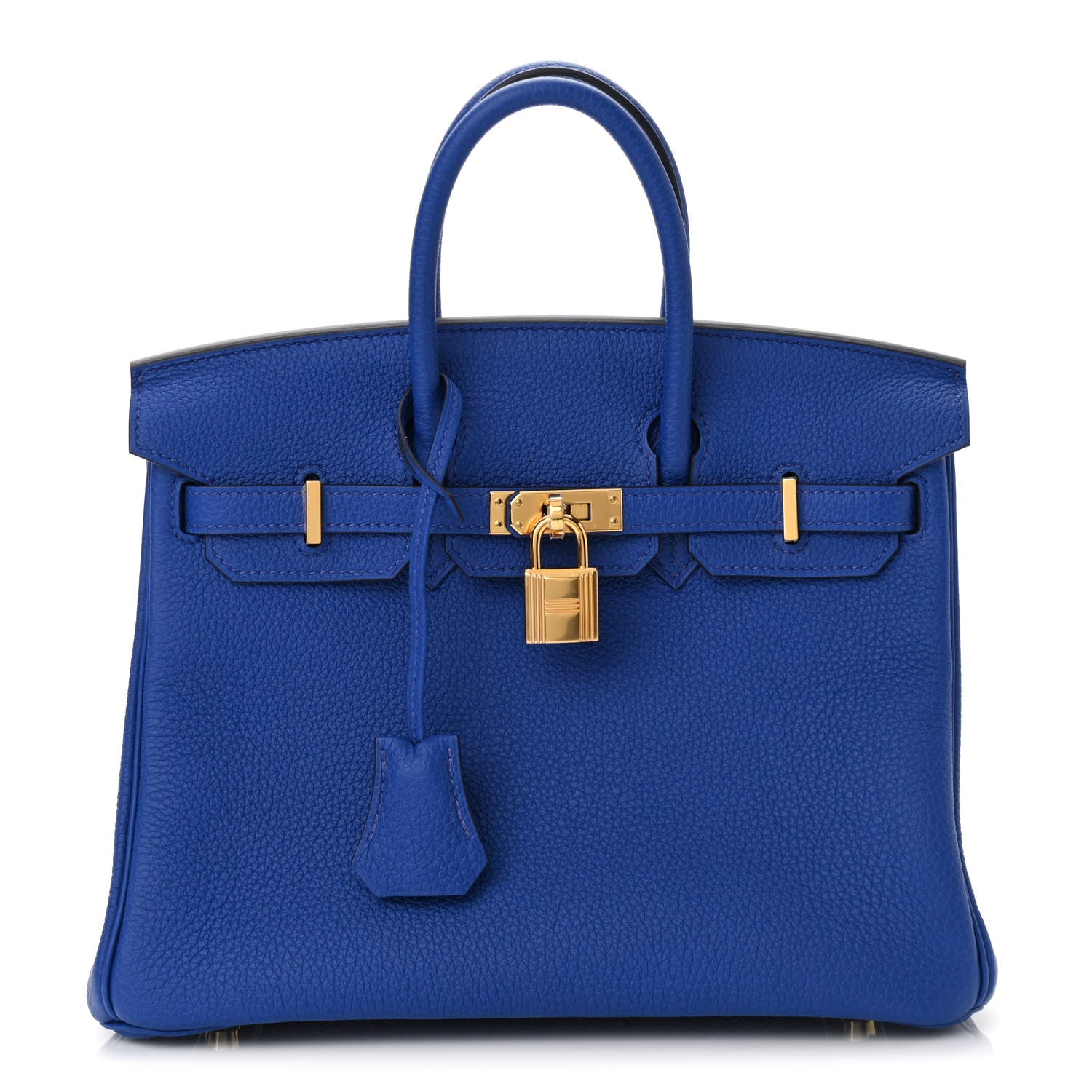 Hermes Togo Birkin 25 Bleu Royal 1 of 11