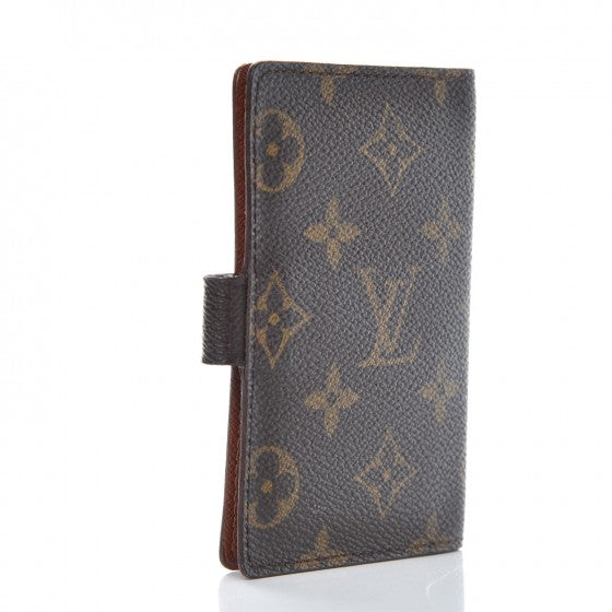Monogram Mini Agenda Cover w Pencil