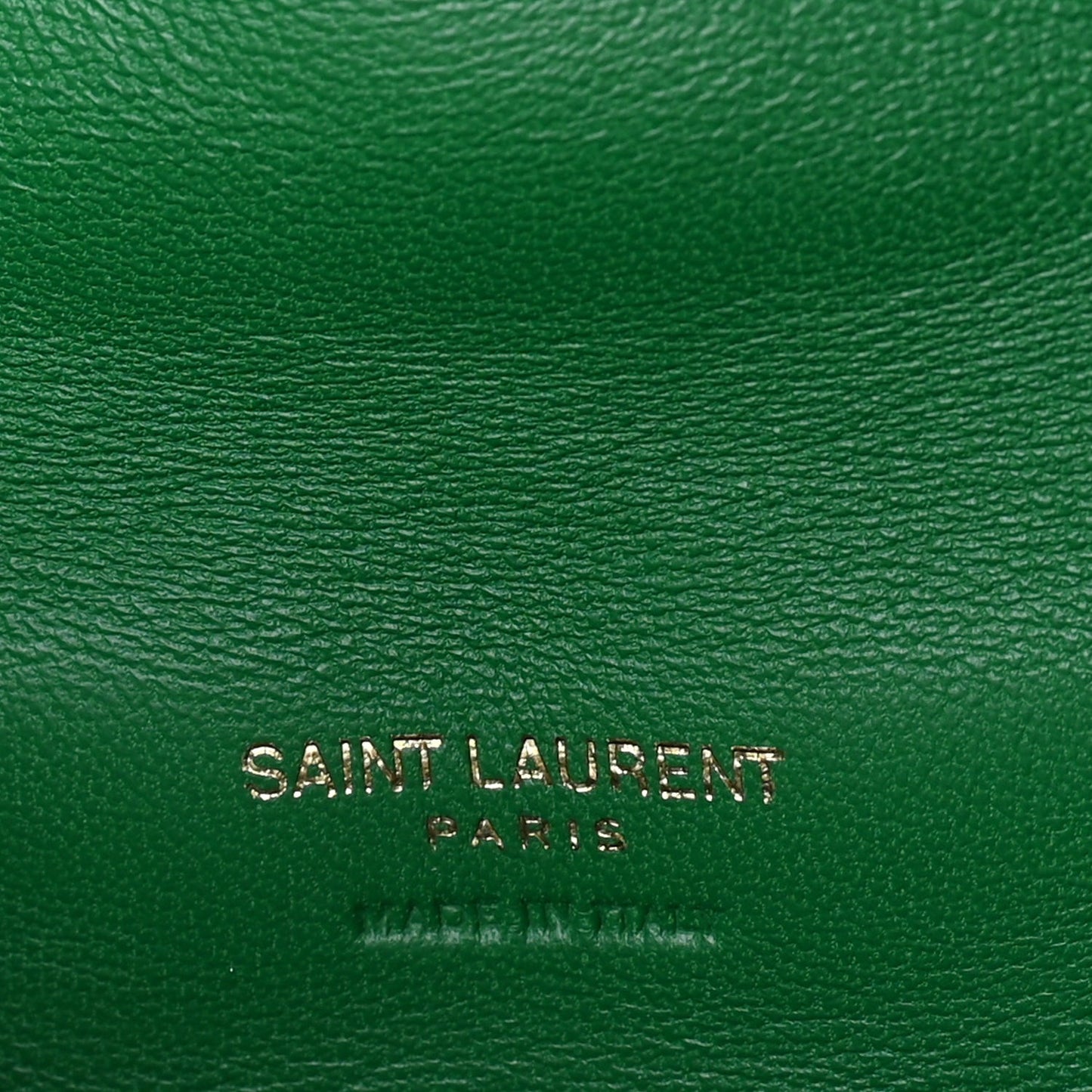 Lambskin Monogram Loulou Puffer Pouch Clutch New Vert