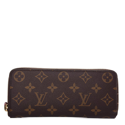 Louis Vuitton Monogram Clemence Wallet Fuchsia 1 of 9