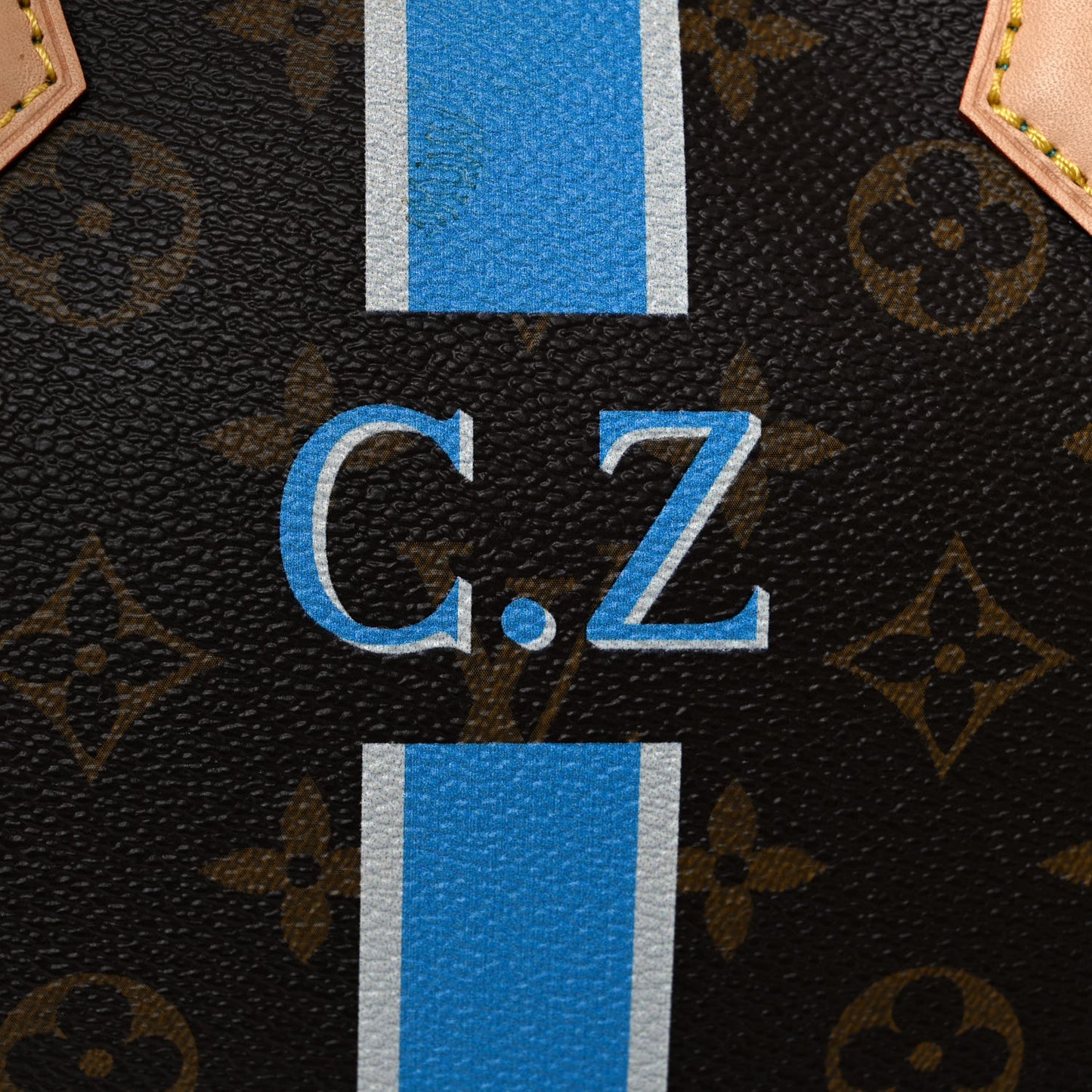 Monogram My LV Heritage Speedy 40 Blue White