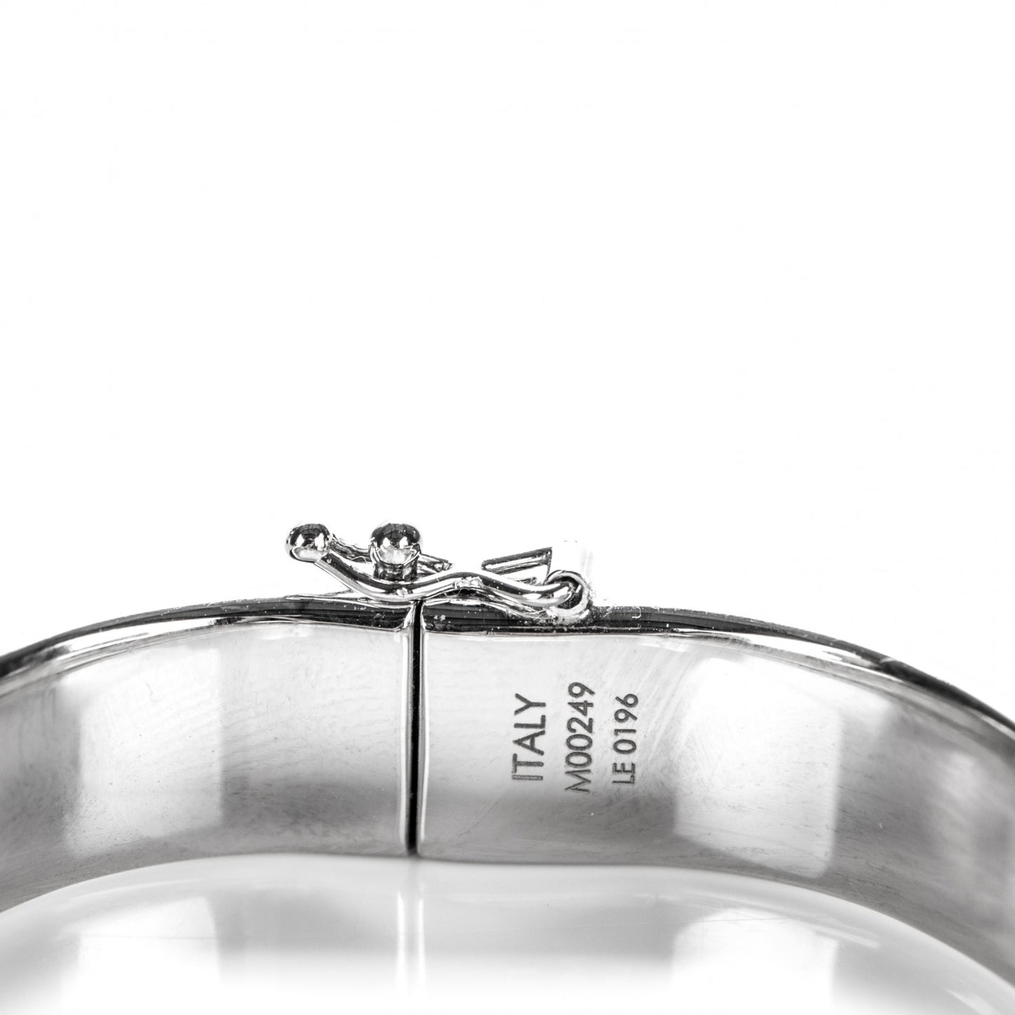 Palladium Monogram Nanogram Cuff S