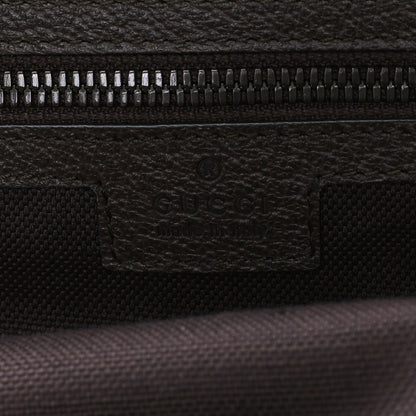 Gucci GG Supreme Monogram Textured Dollar Calfskin Web Ophidia Savoy Garment Bag Beige Ebony New Acero 5 of 7