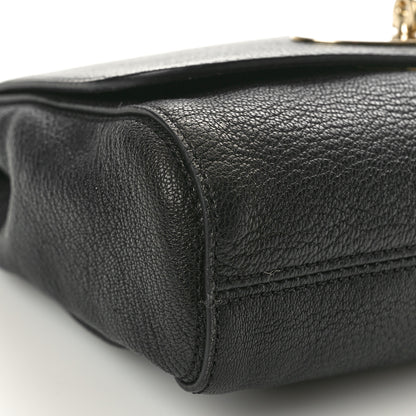 Mulberry Glossy Goatskin Small Lily Flap Black 8 of 9