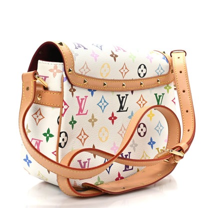 Louis Vuitton Monogram Multicolor Sologne White 2 of 7