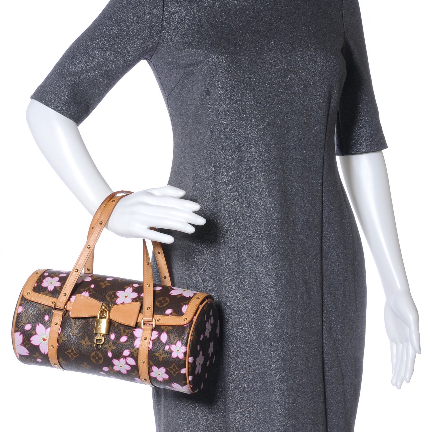 Louis Vuitton Monogram Cherry Blossom Papillon Brown 2 of 7