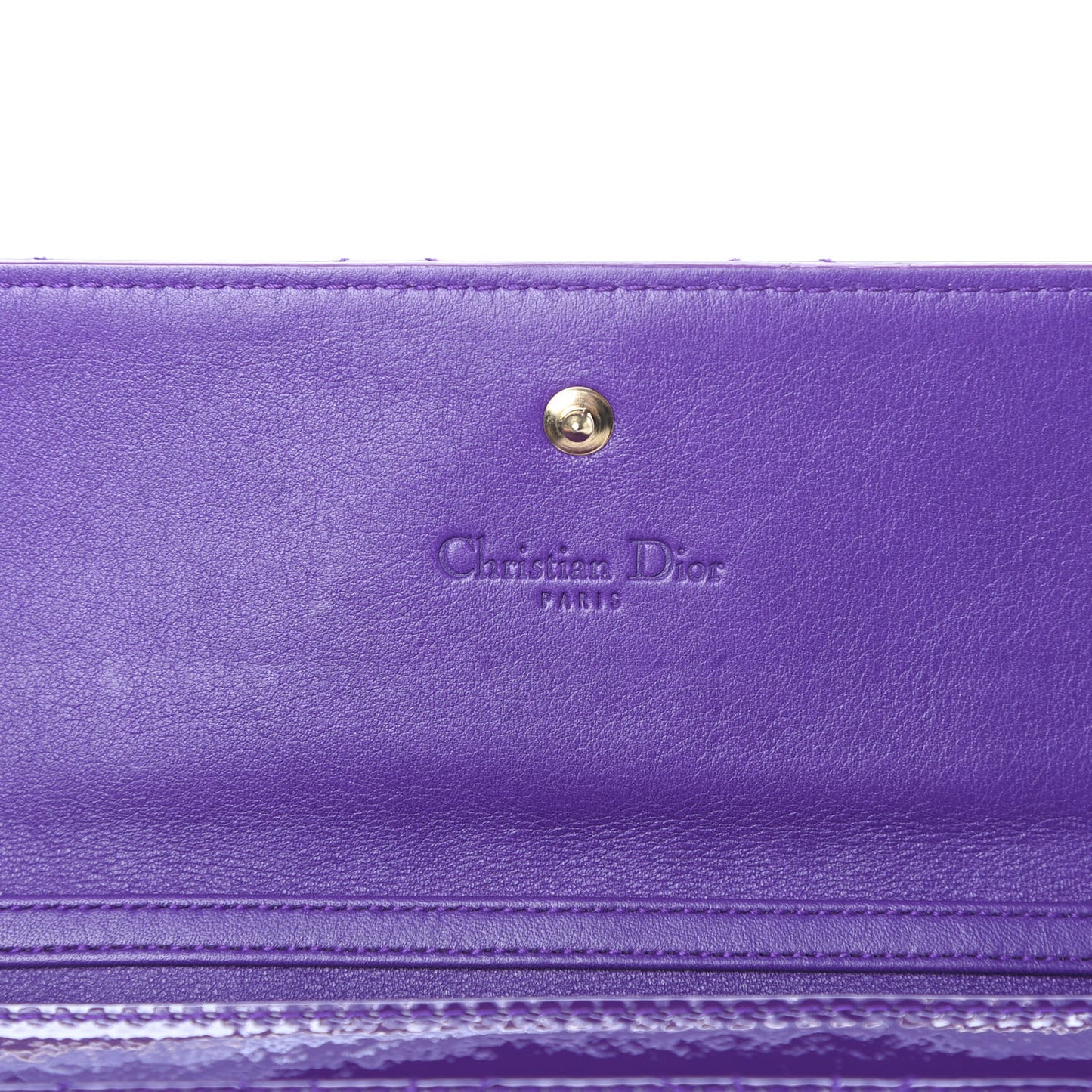 Patent Cannage Rendezvous Wallet Violet