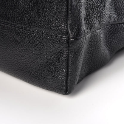 Burberry London Grainy Calfskin Medium Baynard Tote Black 16 of 16