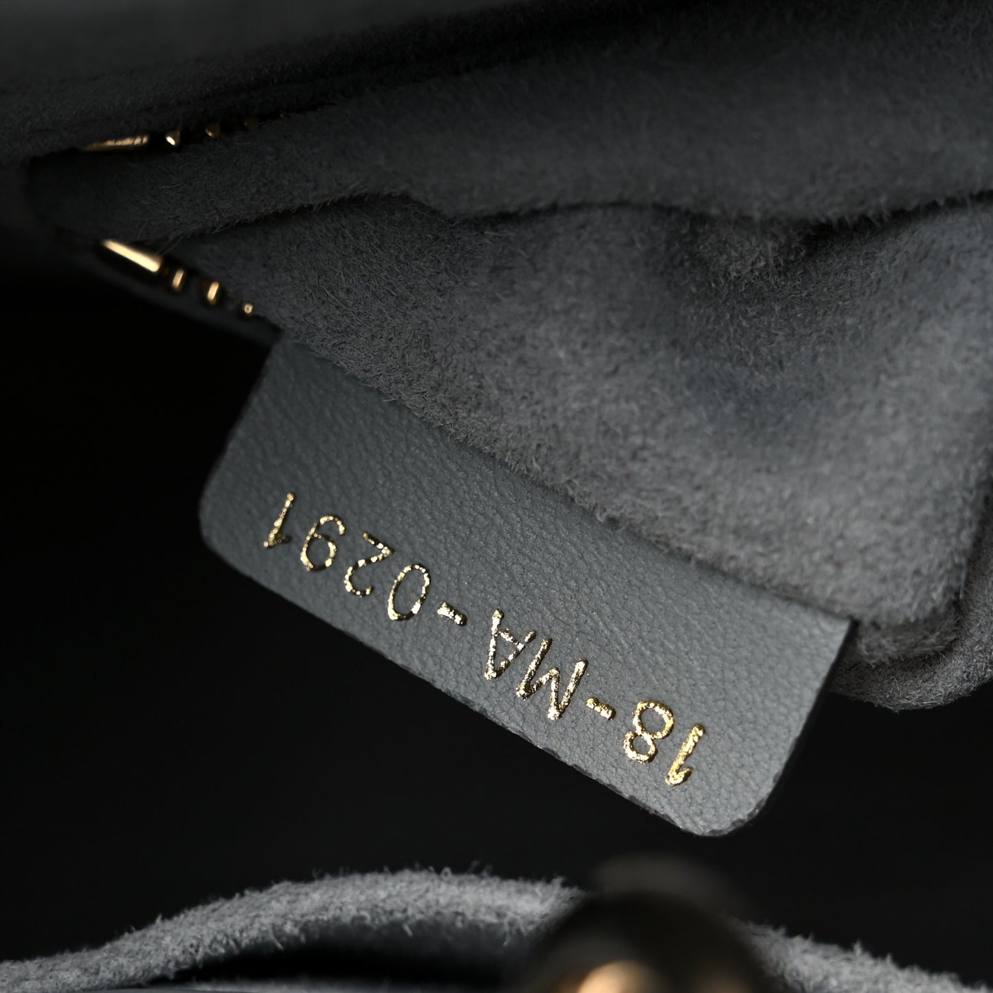 Lambskin Cannage Gradient Small My ABCDior Lady Dior Grey