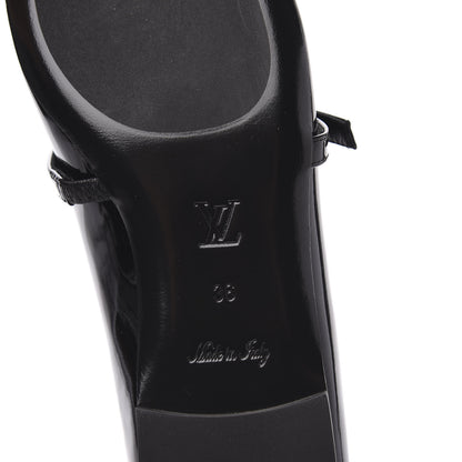 Louis Vuitton Patent Uniformes Ballet Flats 36 Black 7 of 8