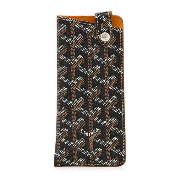 Goyard ine Montmartre Glasses Case Black Gold 1 of 1