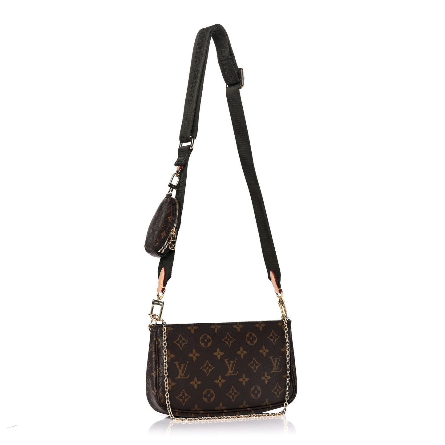 Monogram Multi Pochette Accessories Kaki