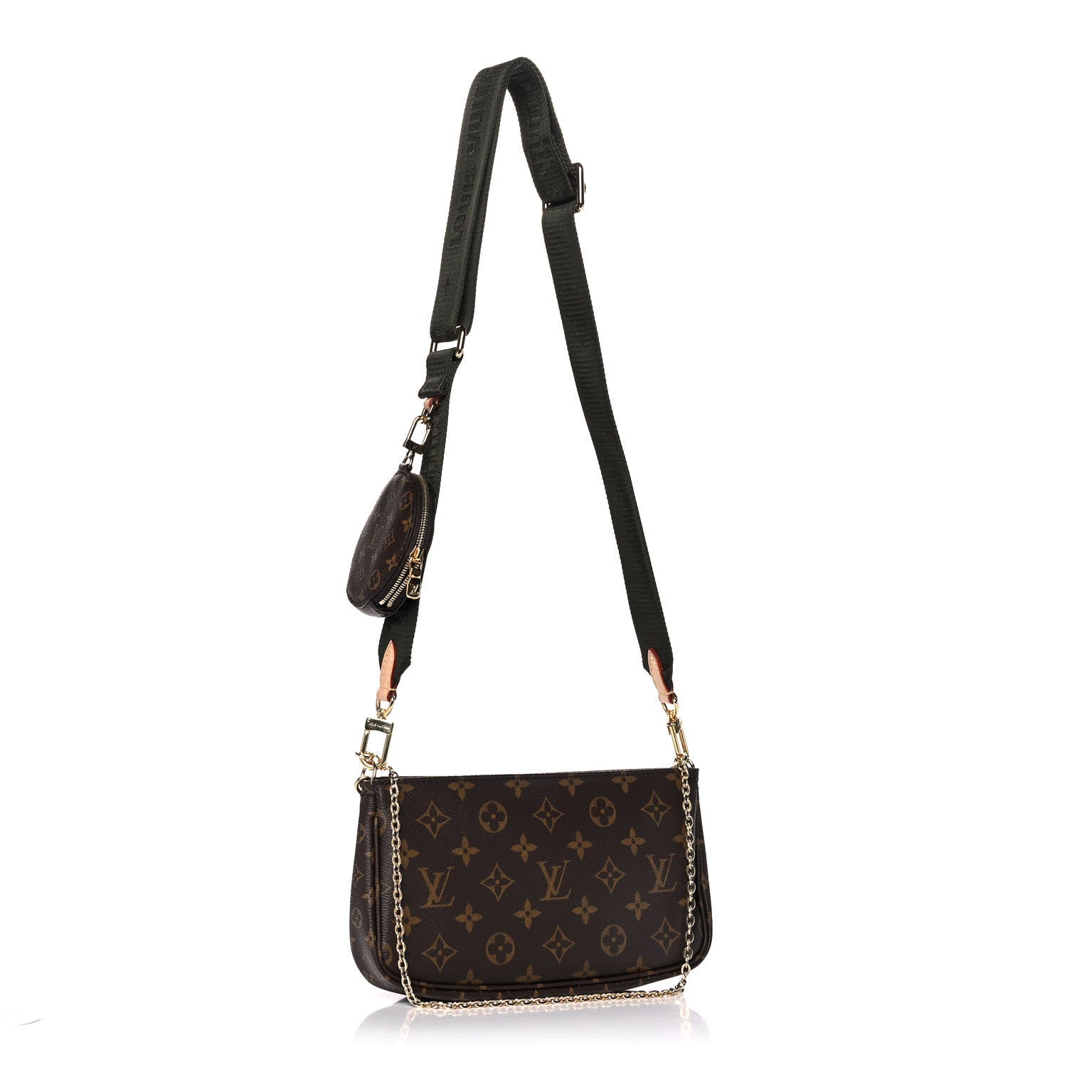 Louis Vuitton Monogram Multi Pochette Accessories Kaki 3 of 15
