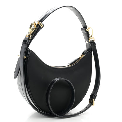 Prada Re-Nylon Spazzolato Small Arque Shoulder Bag Black 4 of 11