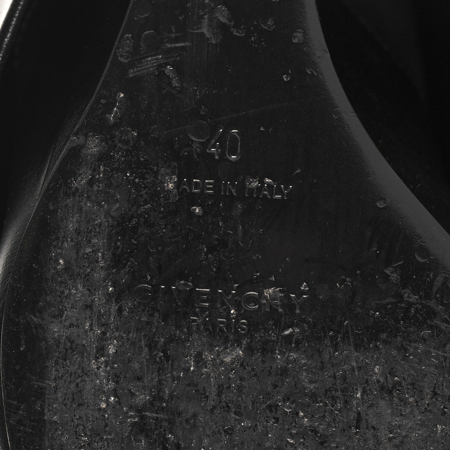 Calfskin Shark Lock Pant Boots 40 Black