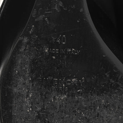 Givenchy Calfskin Shark Lock Pant Boots 40 Black 8 of 9