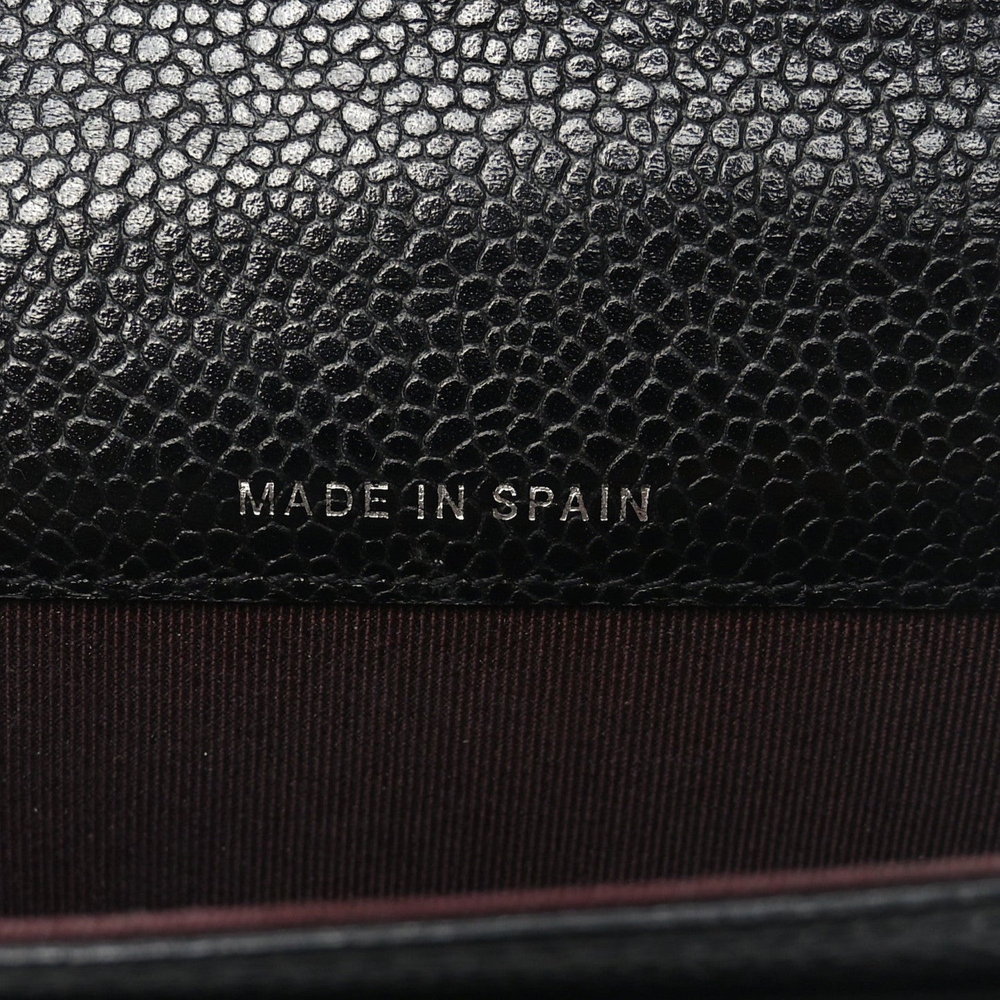 Caviar Quilted Flap Card Holder Black