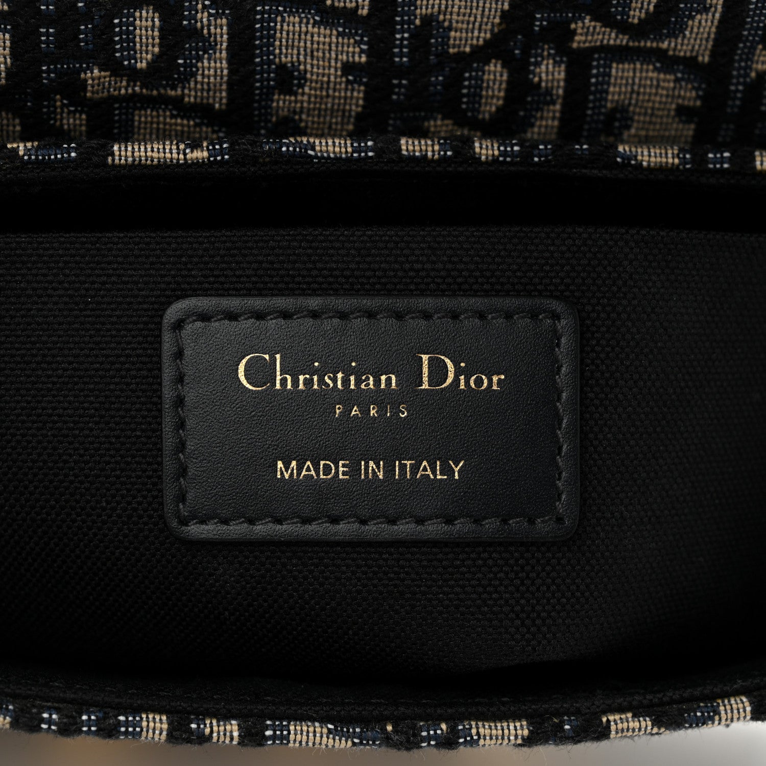 Christian Dior Oblique 30 Montaigne Box Bag Blue 6 of 11