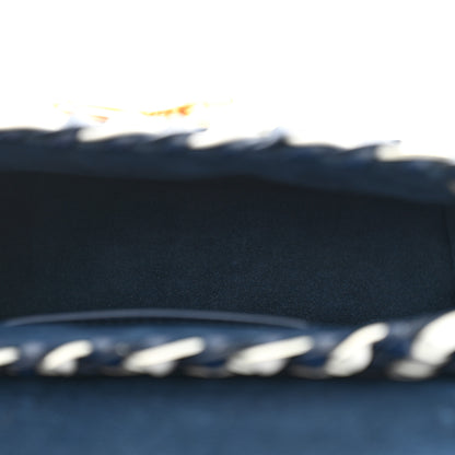 Louis Vuitton Epi Guinguette Twist Shoulder Bag MM Indigo Blue 6 of 13