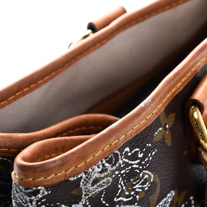 Louis Vuitton Monogram Dentelle Batignolles Horizontal Silver 13 of 14