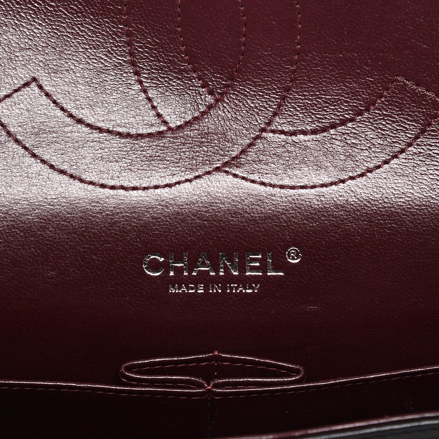 Lambskin Quilted Jumbo Double Flap Black