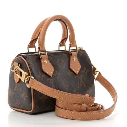 Louis Vuitton Monogram Nano Speedy Bandouliere 3 of 7