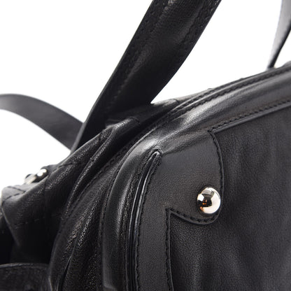 Chanel Distressed Caviar Outdoor Bowler Black 11 of 11