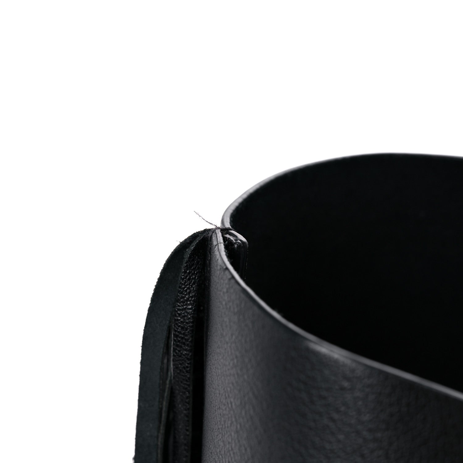 Saint Laurent Calfskin Large Fringe Shopping Tote Black 18 of 18