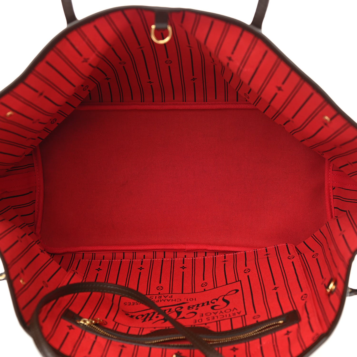 Louis Vuitton Damier Ebene Neverfull GM 5 of 10