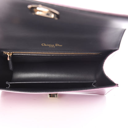 Christian Dior Metallic Patent Micro-Cannage Medium Diorama Flap Bag Pink 5 of 12