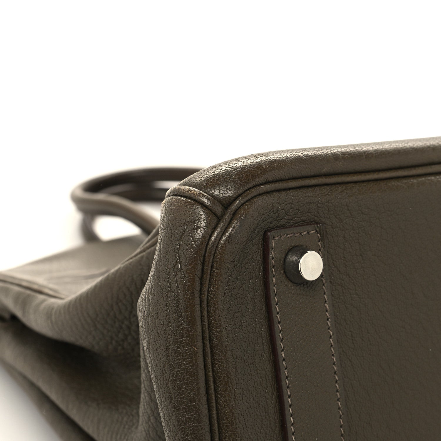 Hermes Chevre De Coromandel HAC Birkin 36 Vert Olive 11 of 15