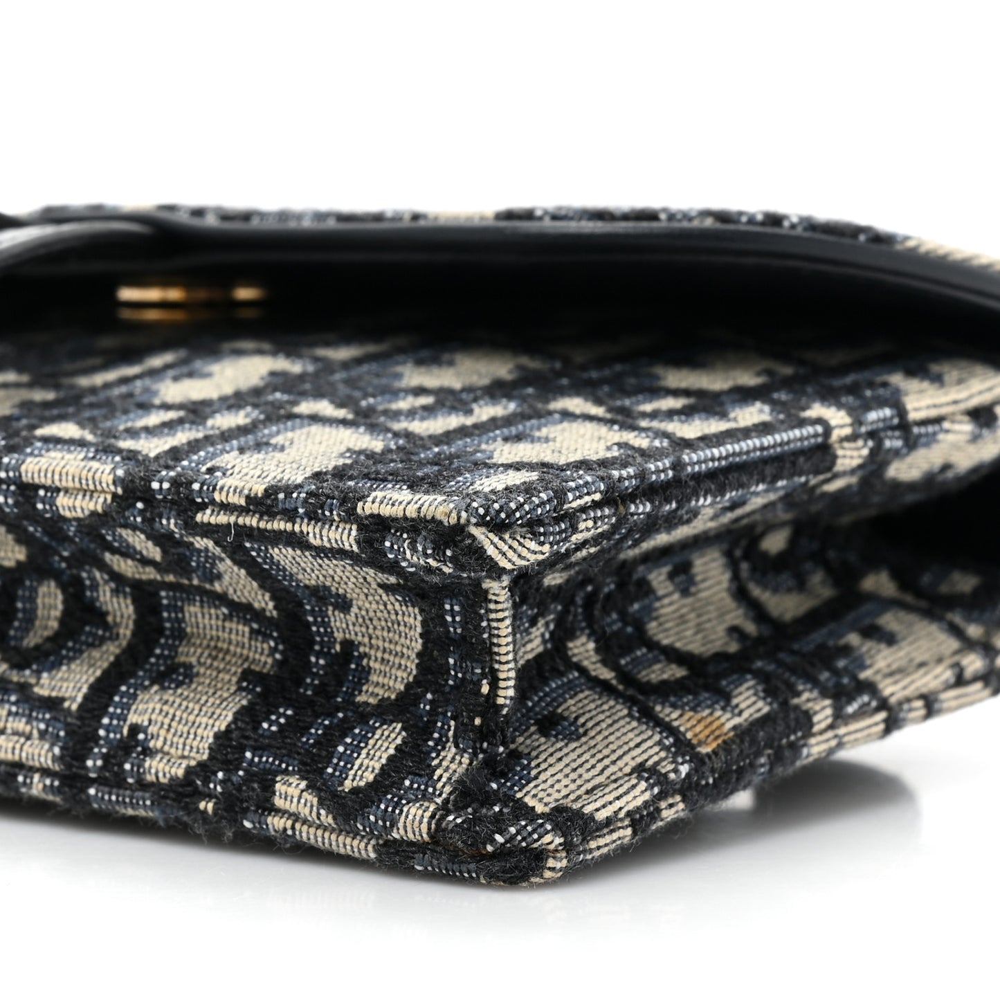 Oblique Saddle Belt Bag Blue