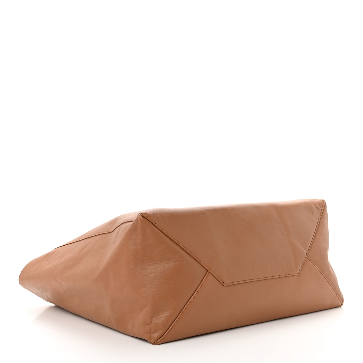 Celine Lambskin Horizontal Cabas Camel 4 of 9