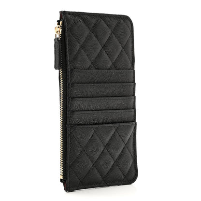 Chanel Caviar Quilted Classic iPhone Pouch Black 3 of 7
