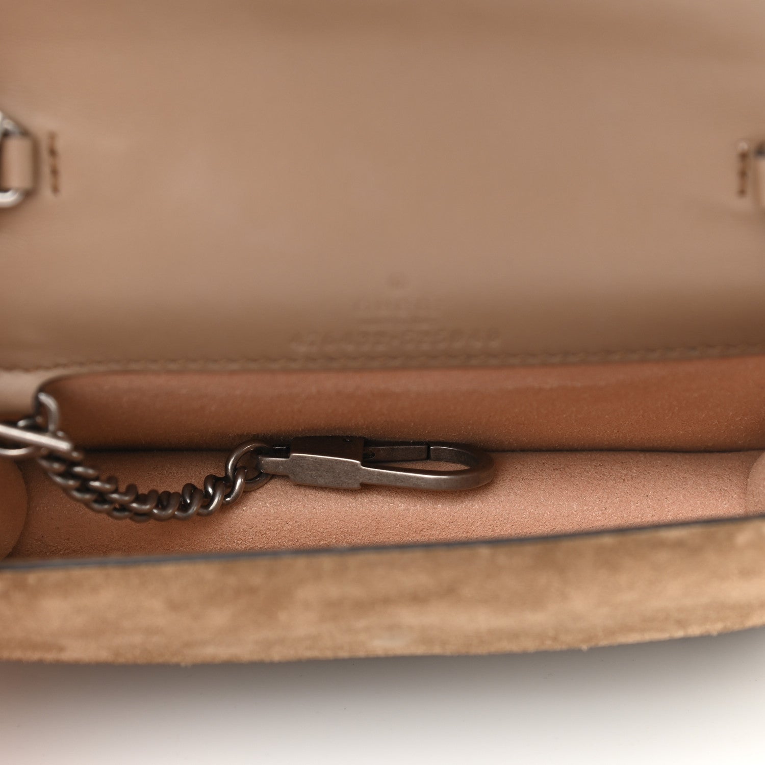 Gucci GG Supreme Monogram Super Mini Dionysus Shoulder Bag Taupe 5 of 11