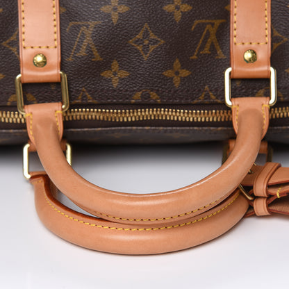 Louis Vuitton Monogram Keepall Bandouliere 50 10 of 14