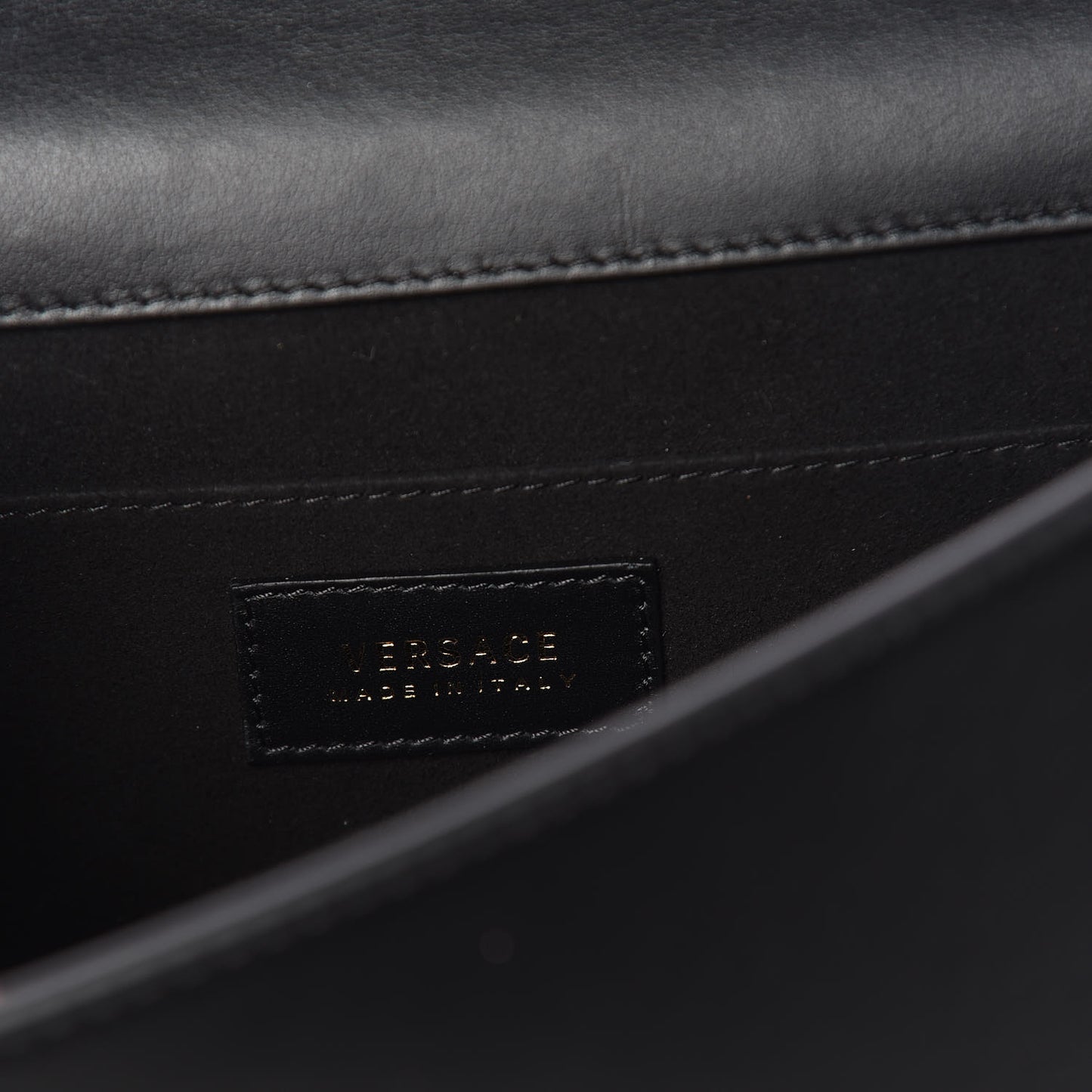 Calfskin Tribute X Shoulder Bag Black
