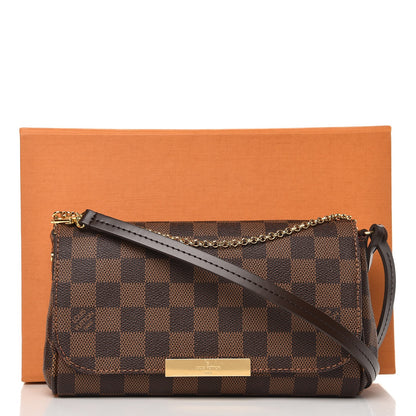 Louis Vuitton Damier Ebene Favorite PM 9 of 9