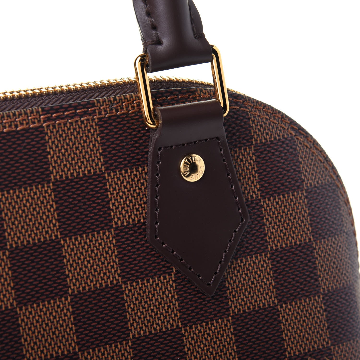 Louis Vuitton Damier Ebene Alma BB 4 of 4