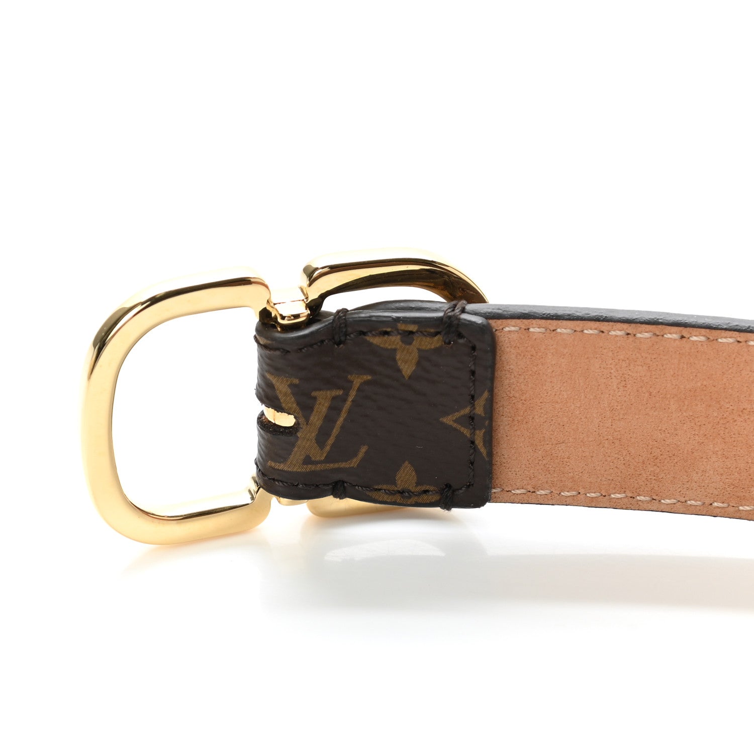 Louis Vuitton Monogram Mini 25mm Belt 85 34 5 of 7