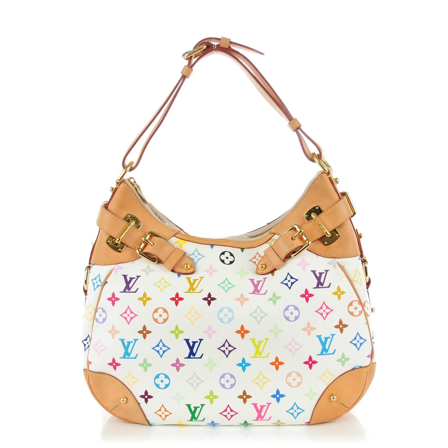 Louis Vuitton Monogram Multicolor Greta White 1 of 7