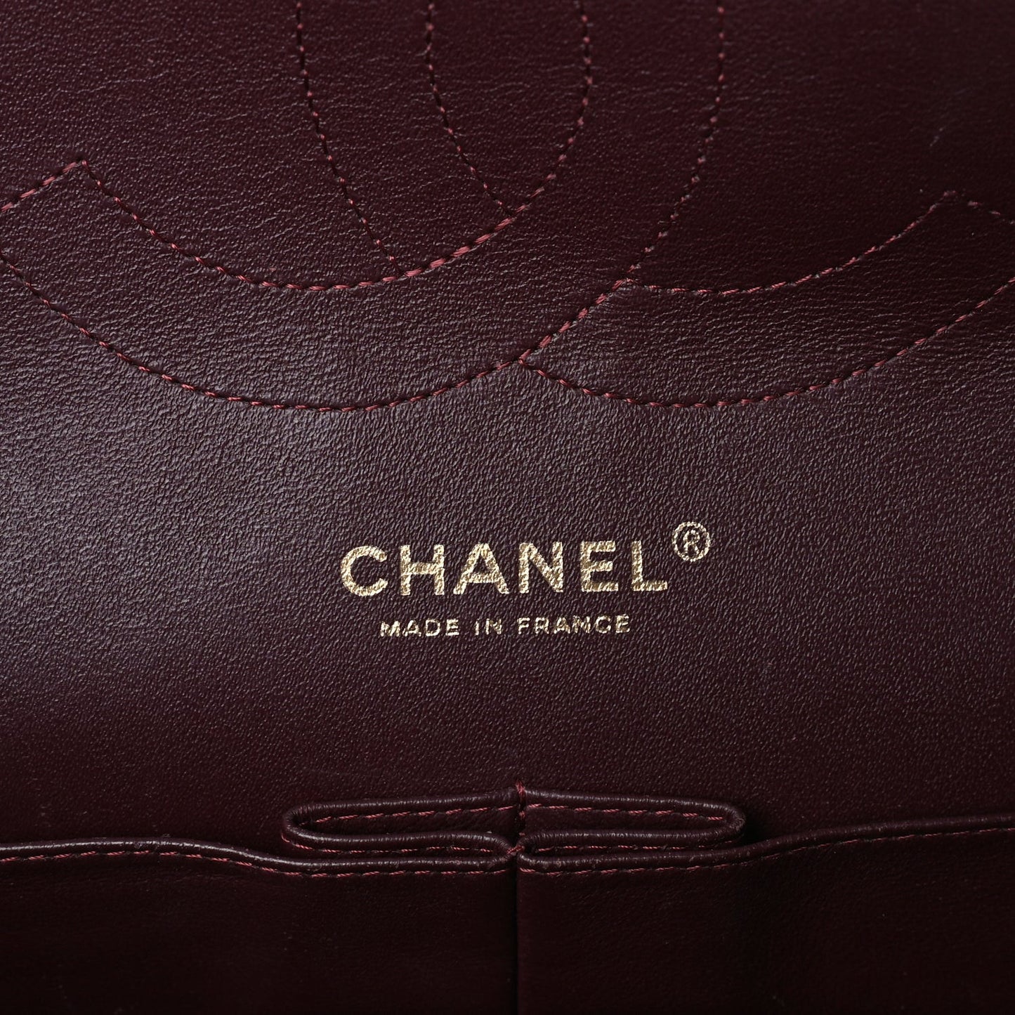 Lambskin Quilted Jumbo Double Flap Black