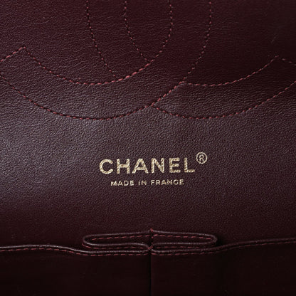 Chanel Lambskin Quilted Jumbo Double Flap Black 6 of 7