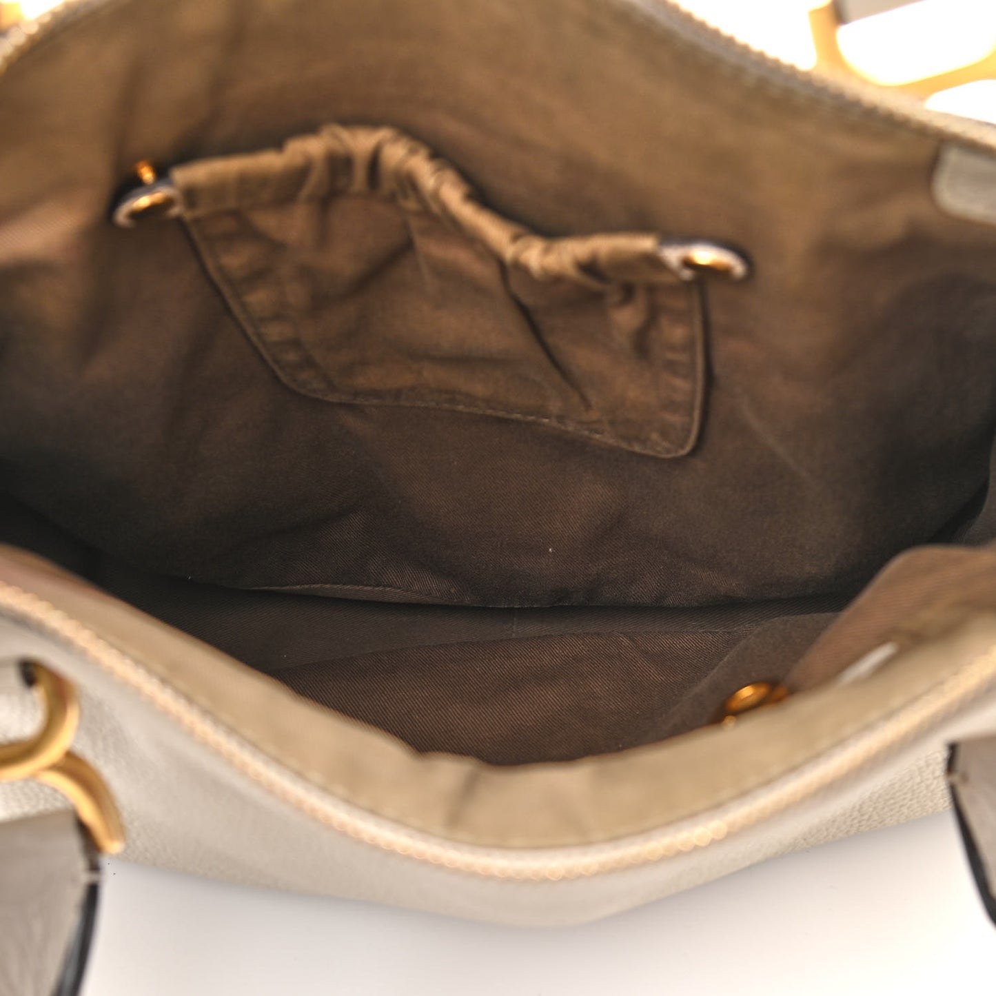 Calfskin Medium Marcie Satchel Dove