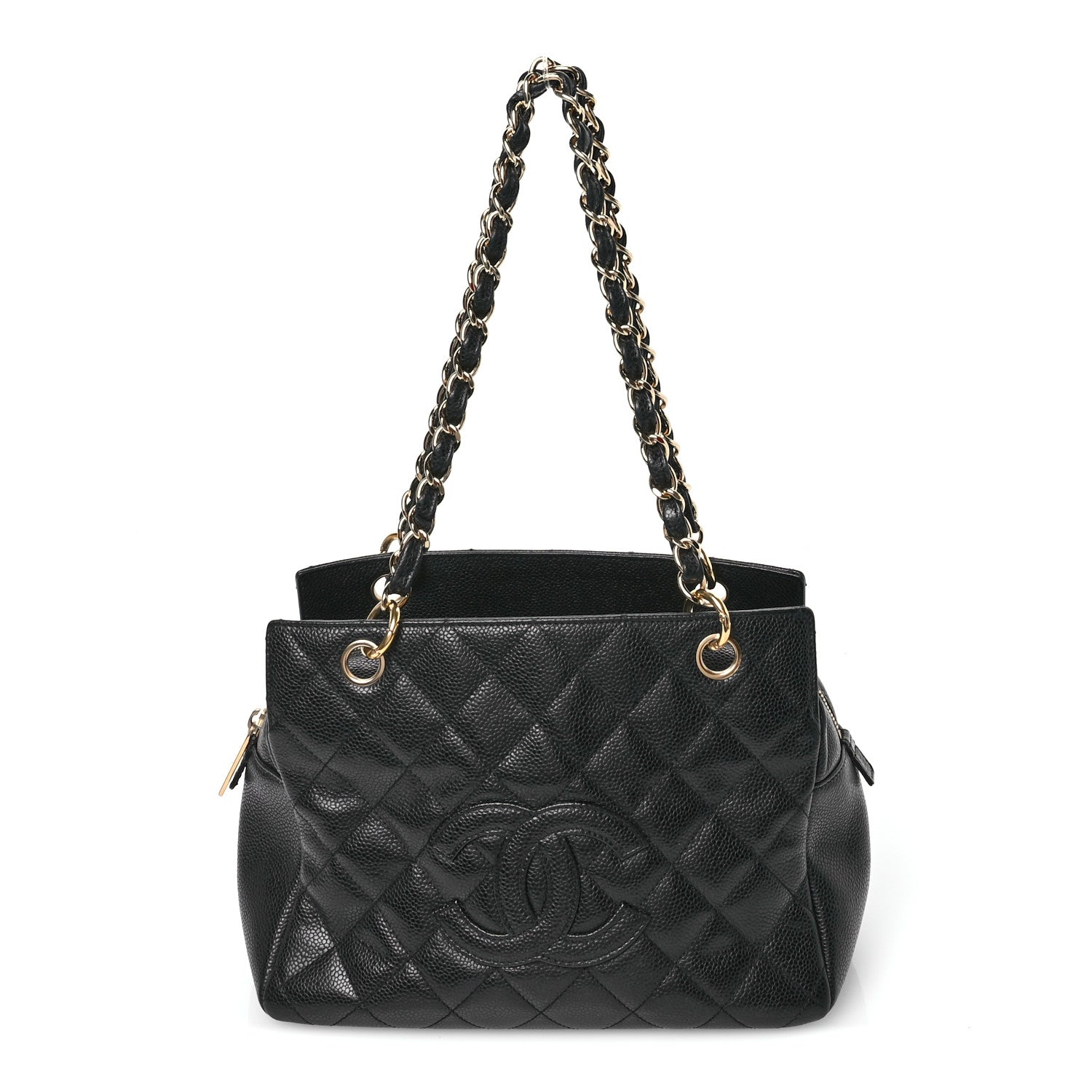 Chanel Caviar Quilted Petit Timeless Tote PTT Black 1 of 11